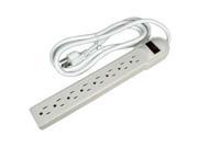 Fuji Labs 6Ft 8 Outlet Surge Protector 15A 90J UL