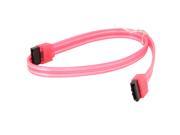 18 inches 6Gb s SATA3 Serial ATA DATA cable w latch locking for PC Laptop SATA 3.0 SATAIII 6Gbps HDD Hard Drive Disk SSD UV Red