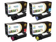 Catch Supplies 4 Pack Replacement Toner Cartridge Set For The Dell 2150 Series (1 Black 331-0719, 1 Cyan 331-0716, 1 Magenta 331-0717, And 1 Yellow 331-0718 ) C