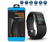 Premium Tempered Glass Screen Protector Guard for Fitbit Surge Smart Watch