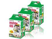 Fujifilm Instax Mini (3 Twin Pack) 60 shots Instant Film for 50s 7s 8 90 Camera