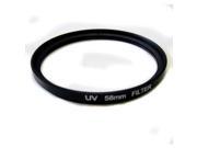 58mm Slim UV Filter Lens Protector Ultra Violet Filter for Digital Cameras New