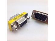 15 Pins VGA Male to Female Converter M F Adapter Cable Extender Gender Changer