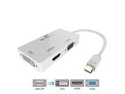 Thunderbolt to DVI VGA HDMI HDTV Adapter 3in1 for MS Microsoft surface pro 3 2 1