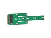 Q13027 LM 211N V1.0 MSATA to M.2 NGFF SSD Adapter Card Green