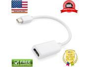 Thunderbolt Mini Display Port DP To HDMI Adapter Cable for Apple MacBook Air Pro