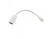 Mini Display Port DP to HDMI Adapter Cable for Apple MacBook Air White