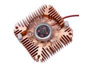 5.5cm 2 Pin Connector Snowflake Style Graphics Card Cooling Fan