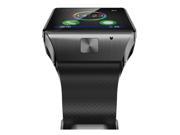 GV08S 1.54 ; SIM Card Bluetooth Smart Watch for iOS Android Smartphone Black