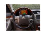 Car Steering Wheel Mount Holder Rubber Band For Mobile Phone GPS Black