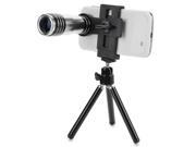 Universal 12X Mobile Zoom Optical Telescope Camera Lens with Tripod Stand for iPhone Samsung HTC other Phone