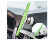 Car Mounted Multi functional Cellphone GPS 360° Rotary Magnetic Holder White