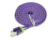 2M 8 Pin Dots Style Charging Cable for iPhone 6 Plus 5 5C 5S iPad Mini Air iTouch 5 Purple Green