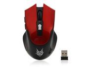 3239 Wireless Optical Mouse Red
