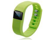 TW64 Pedometer Smart Bracelet Watch with Bluetooth 4.0 IP67 Anti lost Function Green