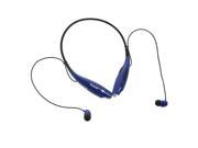 HV 800 Sports Wireless Bluetooth Stereo Neckband Headset for Cellphone PC Laptop Dark Blue