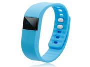 TW64 Pedometer Smart Bracelet Watch with Bluetooth 4.0 IP67 Anti lost Function Blue