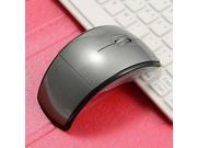 Foldable Mouse 2.4G Wireless Optical Mouse Gray