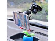 Cwxuan 360 Degree Suction Cup Car Mount Holder for Mobile Phone Black