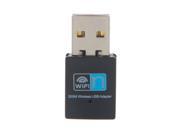 LW 06 8192 300M Wireless USB Adapter Black