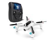 Hubsan FPV X4 Plus H107D+ RC Quadcopter Drone FPV Real-time Transmission Altitude Mode 2.0MP HD Camera Mode 2 RTF White