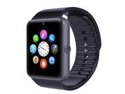 GT08 SIM Card GSM GPRS Bluetooth Smart Watch for iOS Android Cellphone Black