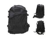 40L 3D Outdoor Military Rucksacks Tactical Backpack Camping Hiking Trekking Bag Black