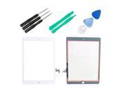 Professional Touch Screen for iPad Air with Tools White