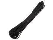 6mm Outdoor Practical Nylon Desert Parachute Cord Rope Black 10m Length