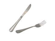 2pcs Stainless Steel Western Dinner Tableware fork Knife Set
