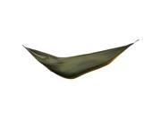 Travel Camping Outdoor Parachute Nylon Fabric Hammock for Double Army Green Brown
