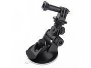 Mini Suction Cup Tripod Mount Handle Screw for GOPRO Black