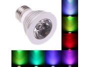 E27 3W 16 Color Changing Dimmable LED Bulb with Remote Control 85 240V