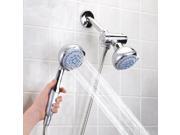 High Quality 5 Function Deluxe Dual Head Shower Massager Saving water