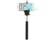 z07 5S Portable Groove Design Folding Drive by Wire Shooting Selfie Stick Black
