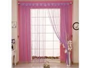 String Curtain with Bead Sequin Spangle Fringe Panel Door Divider Purple