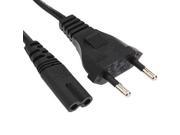 2 Prong Style EU Notebook Power Cord Cable Length 1.5m
