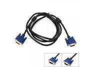 6 FT SVGA VGA Monitor Male to Male Extension Cable Blue
