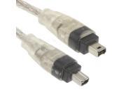 4 Pin to 4 Pin IEEE 1394 iLink FireWire DV Cable Length 1.2m