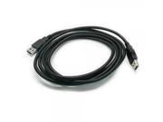 5 FT USB 2.0 A Male to A Male Extension Cable Black