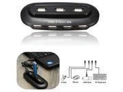 7 Ports High Speed USB 2.0 External Multi Expansion Hub For PC Laptop Computer