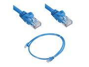 3.3ft Cat6 Patch Lead Cord Cable Ethernet Internet Network LAN RJ45 UTP Blue