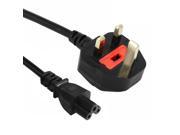 3 Prong Style Big UK Notebook Power Cord Cable Length 1.5m