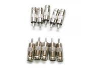 10 Pcs BNC Female to RCA Male Plug COAX Connector Adapter