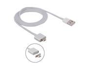 High Speed Micro USB to USB 2.0 Magnetic Charging Cable for Samsung Huawei HTC ZTE Xiaomi Mobile Phones Cable Length 1m