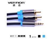 Vention P550AC 2RCA to 3.5mm Jack Male Aux Cable Gold Plated Headphone Aux Jack Splitter