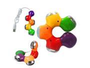 Lovely Colorful Flexible 4 port High Speed USB 2.0 Hub for PC