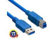 USB 3.0 A Male to B Male Extension Data Transfer Printer Cable Length 5m