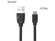 VENTION 0.25M Micro USB 2.0 Charging Charge Data Sync Cable Cord For Mobile Phone