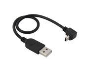 90 Degree Mini USB Male to USB 2.0 AM USB Adapter Cable Length 29cm